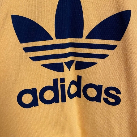 Men's Adidas Yellow Hoodie - Small - Picture 4 of 4